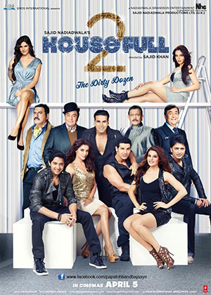 Housefull 2 (2012) Hindi Movie WEB-DL 480p | 720p | 1080p